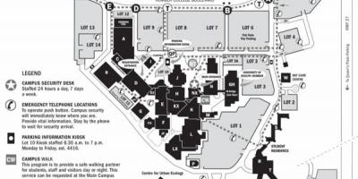 Humber college noord-campus kaart