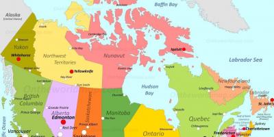 Canada, Toronto kaart bekijken